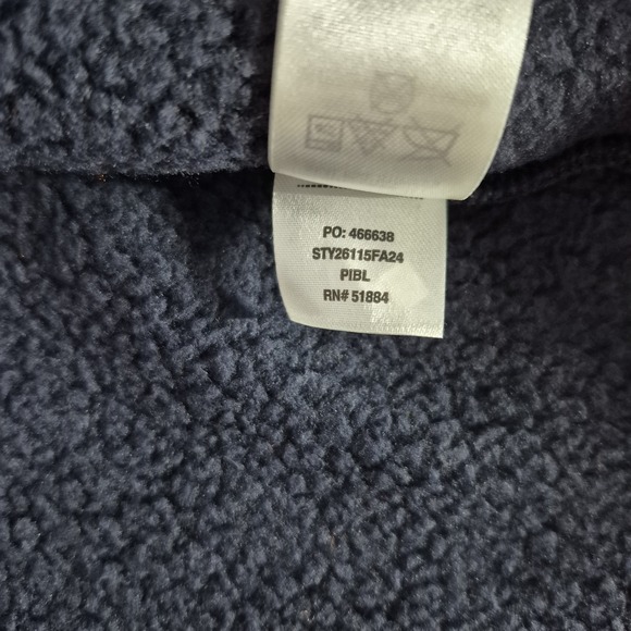 Patagonia Better Sweater Womens Large Blue Zippered Chore Jacket 26115 NEW - Picture 5 of 9